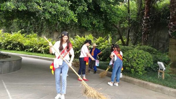 鳌峰幼儿园开展环保主题志愿服务活动