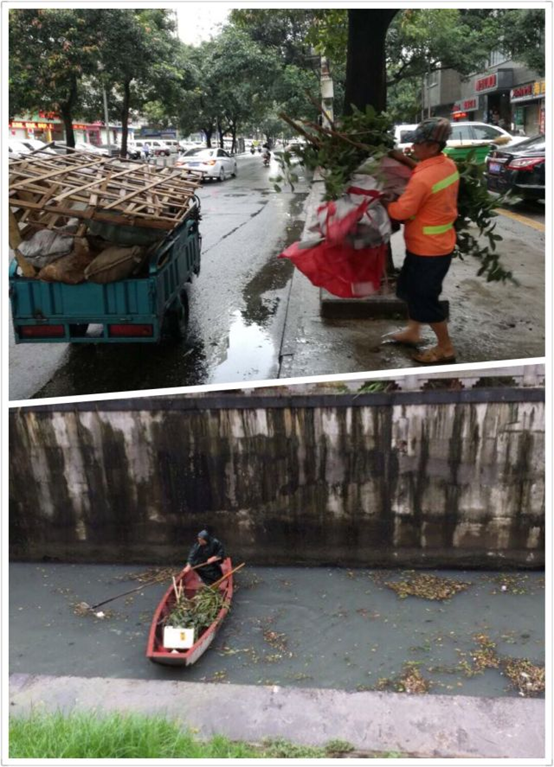 台风灾后志愿服务不停歇 为台江志愿者点赞