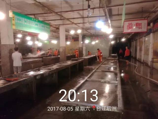 台江区推动农贸市场示范点建设工作