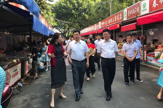 台江区推动农贸市场示范点建设工作