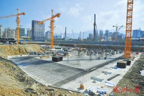 台江 第三季度开工20个项目，总投资132.81亿元万科澜悦花园项目正式动建