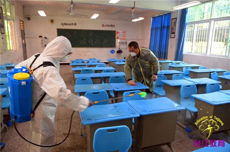台江区举行防疫复学演练 确保青少年安全开学
